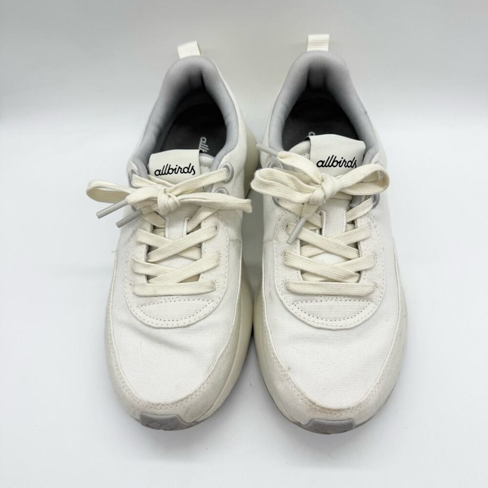 Allbirds Women's Courier Sneaker In Blizzard/Light Grey Size 9 Athleisure Sporty - Picture 5 of 12